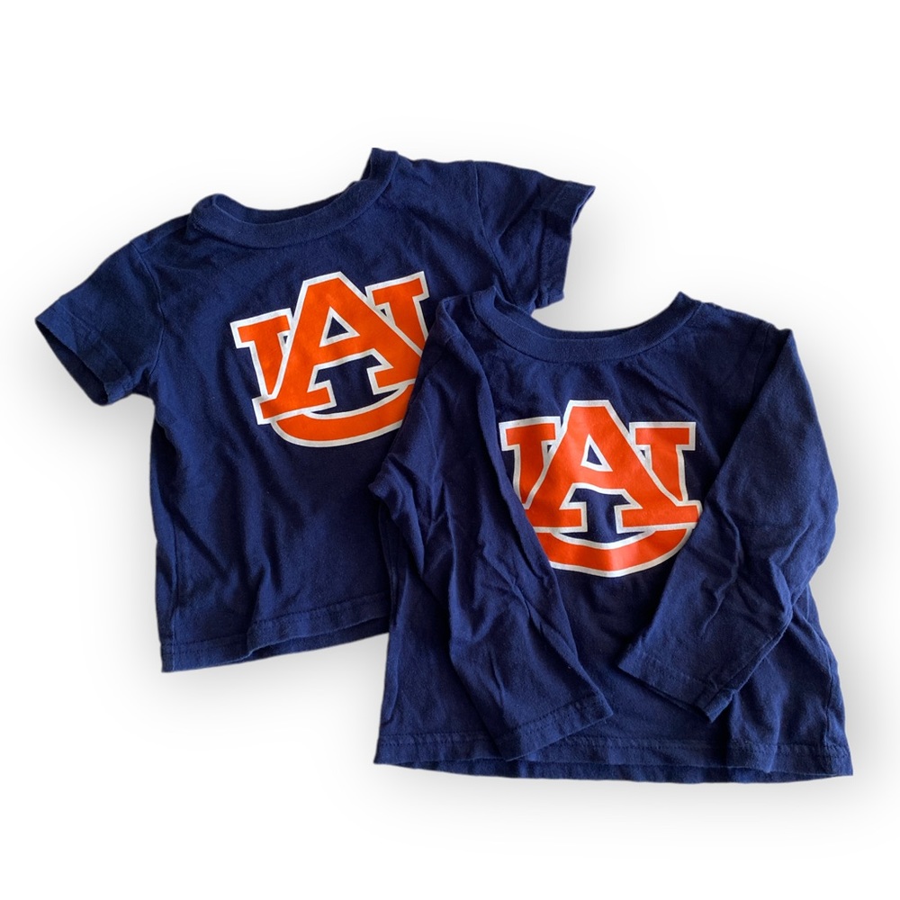 2 Auburn Shirts- one LS one SS